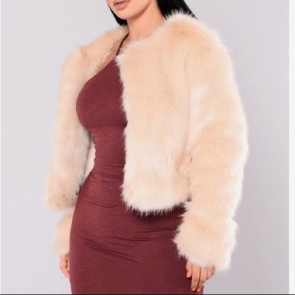 Fashion nova Faux fur winter jacket